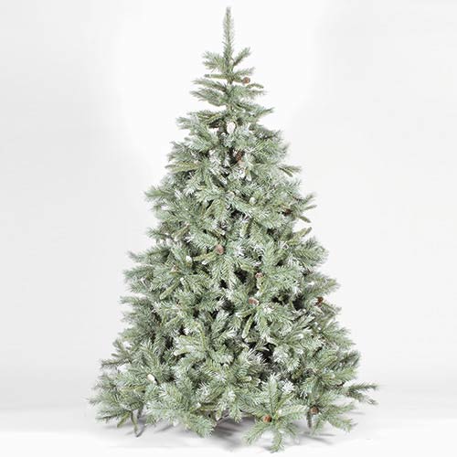 Frosted Emerald Fir Blue-Green Artificial Christmas Tree