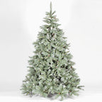 Frosted Emerald Fir Blue-Green Artificial Christmas Tree