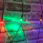 4ft x 4ft Outdoor & Indoor Connectable Net Christmas Lights 100 LED Bulbs