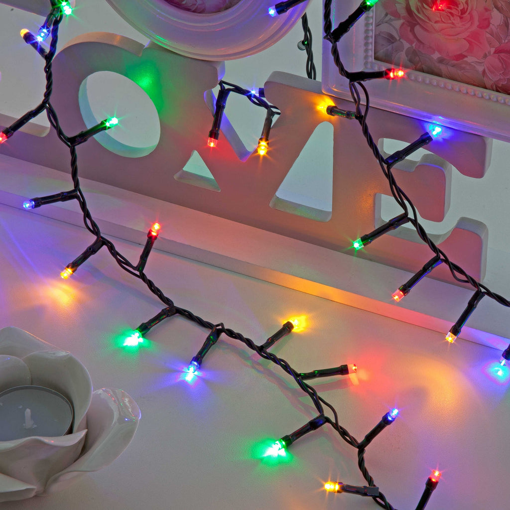 1000 LED Compact Lights With Timer