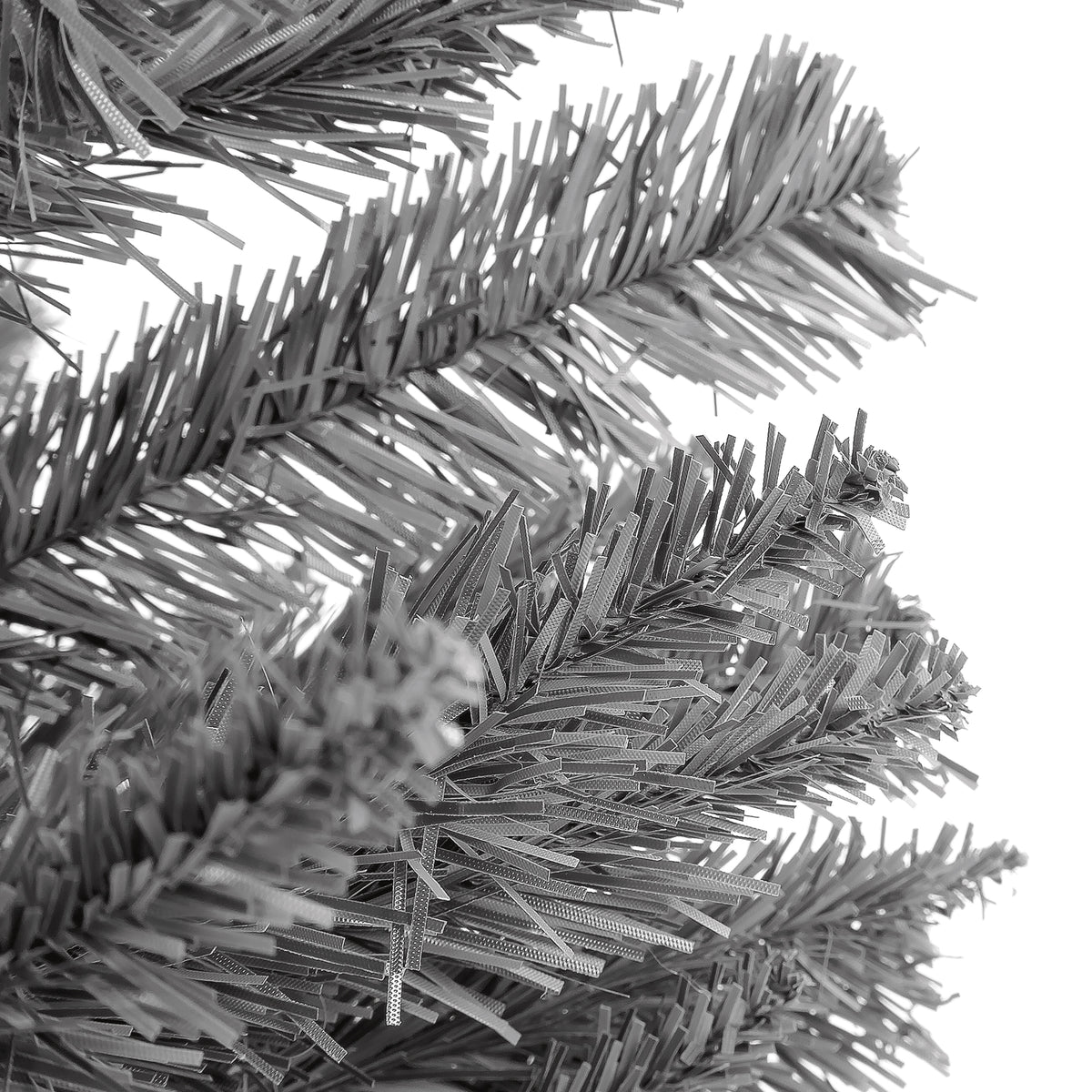 Grey Norway Spruce Slim Artificial Christmas Tree