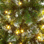 Pre-Lit Deluxe Frosted Tree With Warm White LEDS
