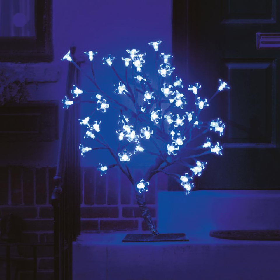 45cm Indoor/Outdoor Cherry Blossom with 40 LEDs with 10m Lead Wire