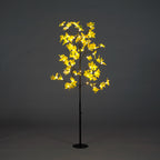 Pre-Lit Artificial Autumn Maple Leaf Christmas Tree (5ft or 6ft)