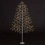 Lit 2D Tree Warm White LEDs
