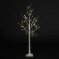 150cm Birch Tree with 64 Warm White LEDs