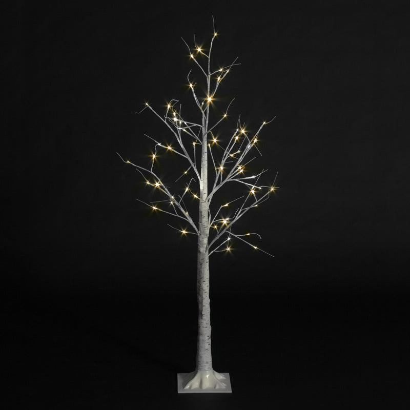 150cm Birch Tree with 64 Warm White LEDs