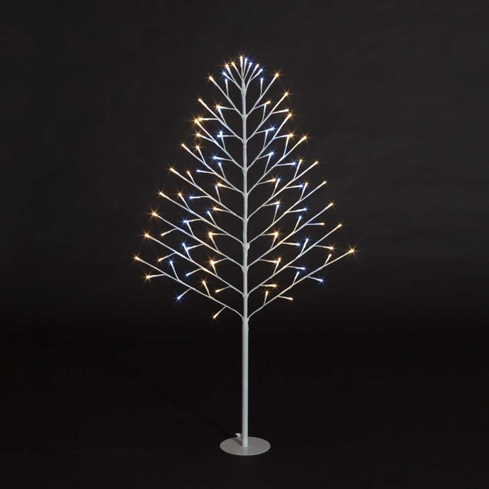 Lit 2D Tree with Warm White & Ice White LEDs