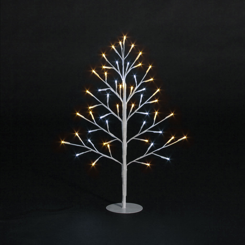Lit 2D Tree with Warm White & Ice White LEDs
