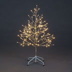 Pre-Lit Champagne Novelty Birch Tree