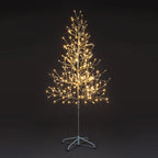 Pre-Lit Champagne Novelty Birch Tree