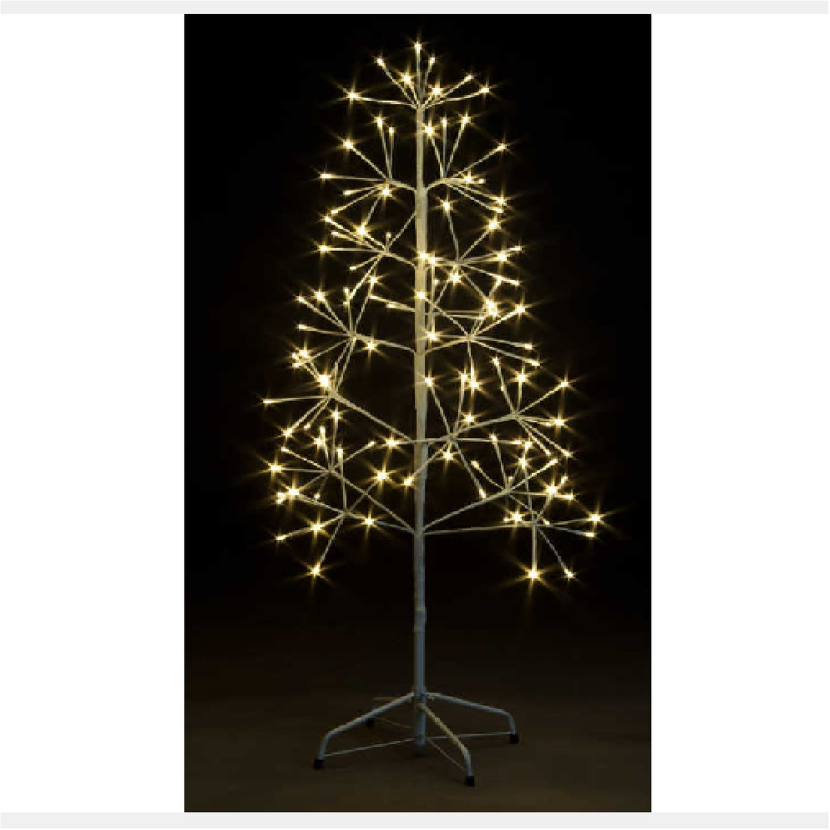 Pre-Lit LED Firework Novelty Tree