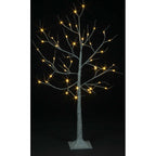 Birch Tree with Warm White LEDS 25% Flashing