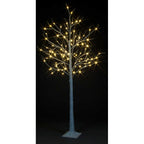 Birch Tree with Warm White LEDS 25% Flashing