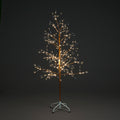 Golden Tree with Warm and Twinkling Ice White LEDs
