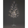 Silver Tree with Warm and Ice White LEDs