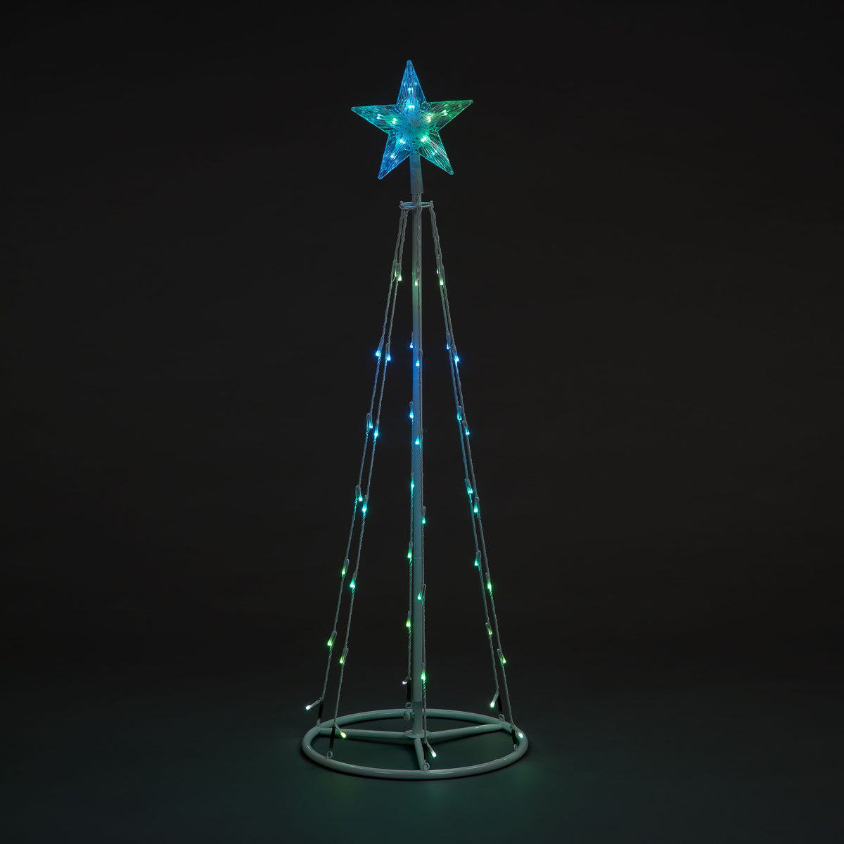 Maypole Tree Colour Changing RGB LEDs with Remote Control