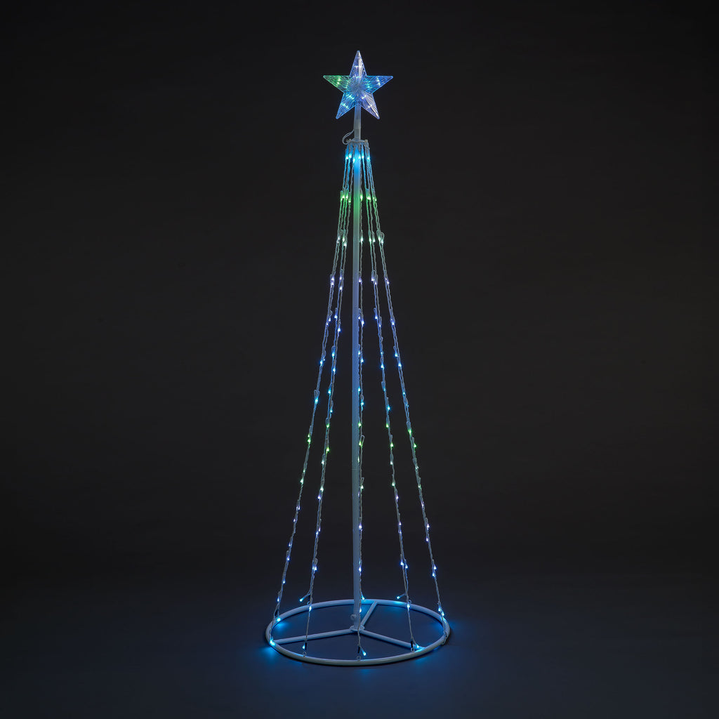 Maypole Tree Colour Changing RGB LEDs with Remote Control