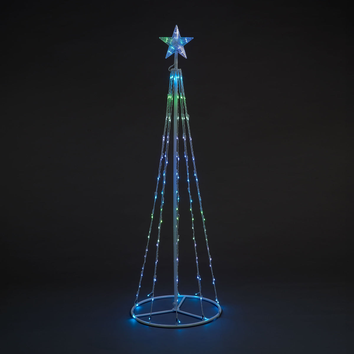Maypole Tree Colour Changing RGB LEDs with Remote Control