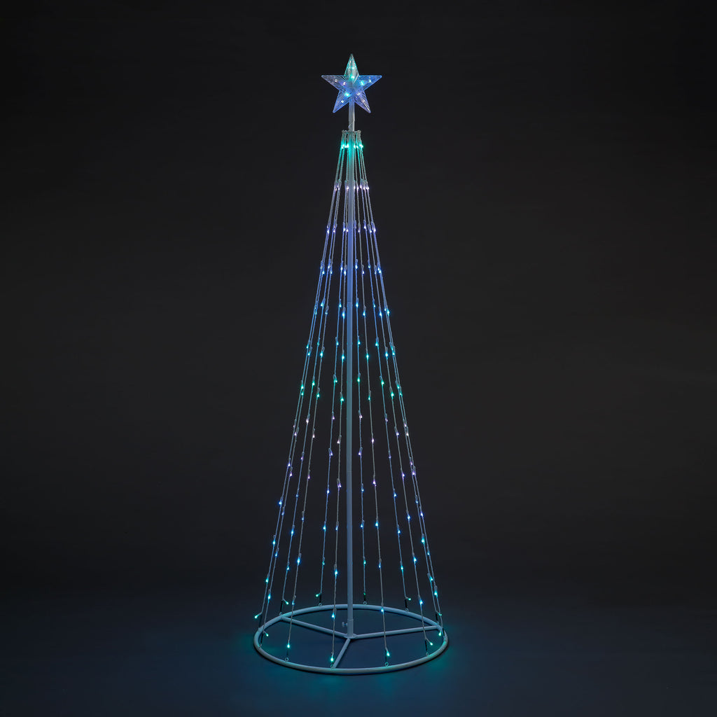 Maypole Tree Colour Changing RGB LEDs with Remote Control