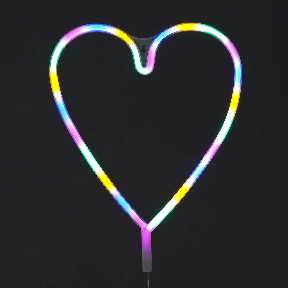 Heart Shaped Rope Light With LEDs