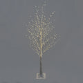 1.2m White Outdoor Micro Dot Tree w/500 Warm White LEDs 20% Twinkle Christmas Trees