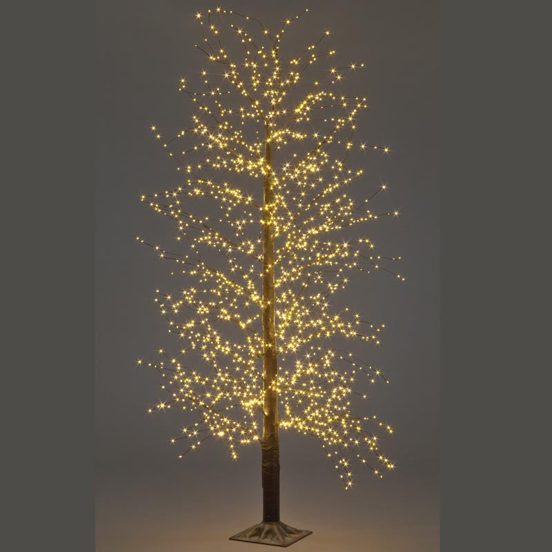 Black Twinkling Micro Dot Tree 20% Twinkle