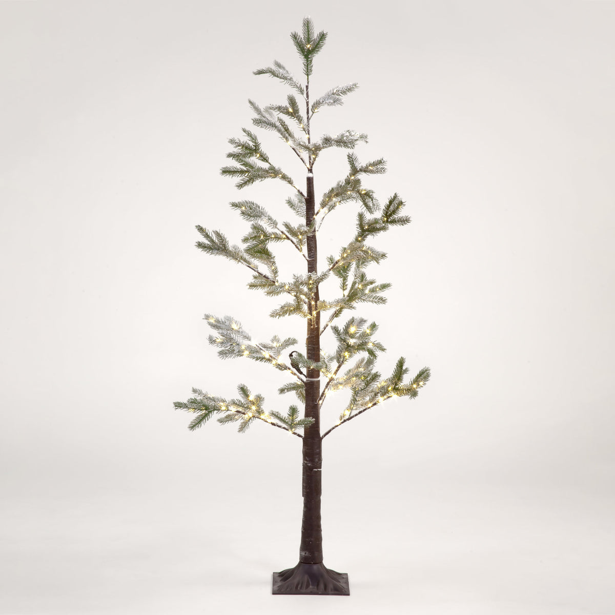 150cm (5ft) Noel Snow Tree With 240 Warm White LEDs