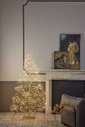 Gold Micro Dot Tree With Warm White LEDs