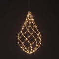 40cm Iron Water Drop w/112 LEDs /Waterfall Function Christmas Decoration