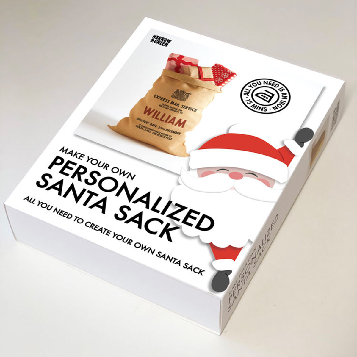 "Make-your-Own" Personalised Santa Sack Kit
