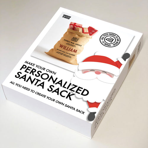 "Make-your-Own" Personalised Santa Sack Kit