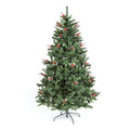 Salzburg Spruce Christmas Tree with Red Berries