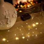 Battery Operated Stargazer Copper Wire 40 Lights