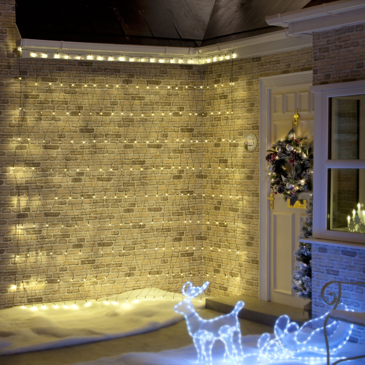 7ft 10in Chasing Net Light With 240 LEDs