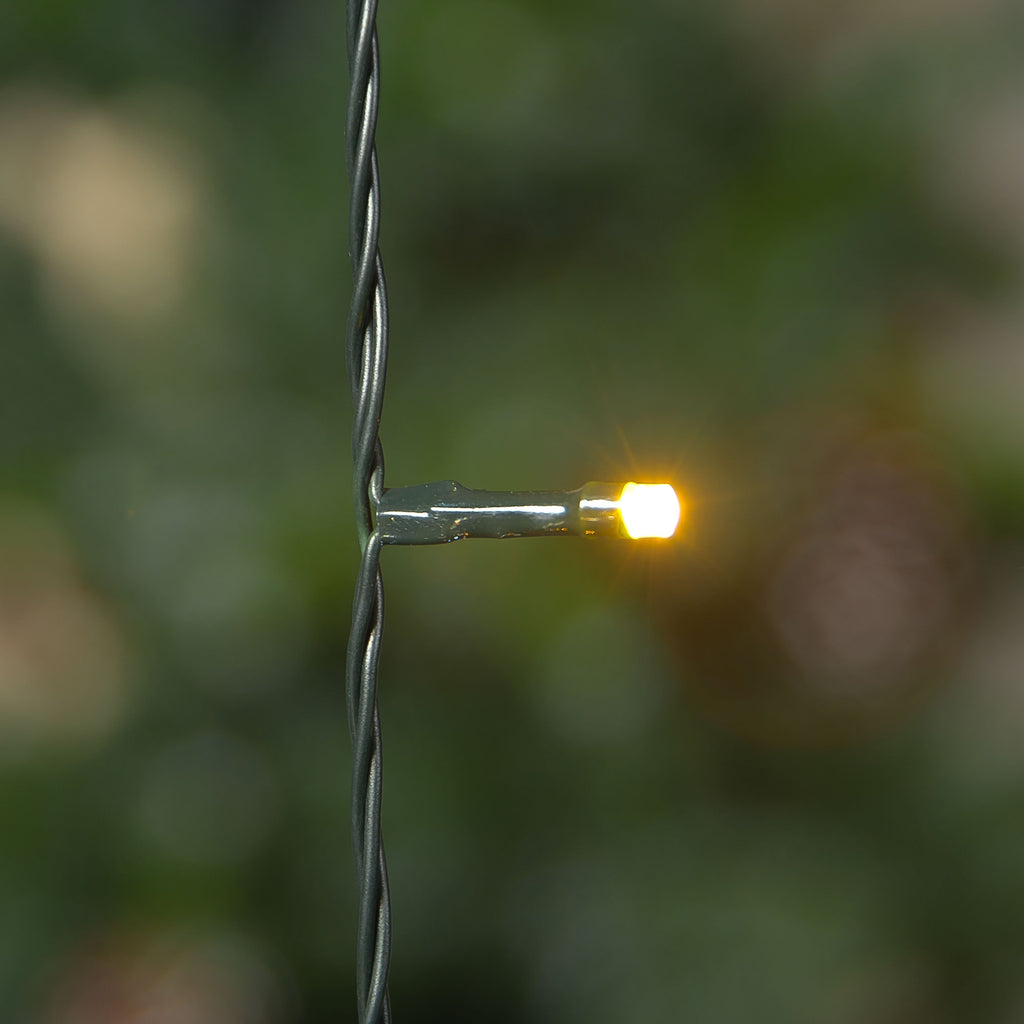 100 Warm White LED Multi-function Lights with Timer