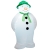 The Snowman Inflatable 180cm/6ft Outdoor Decoration
