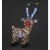 Acrylic Standing Christmas Reindeer (55cm)