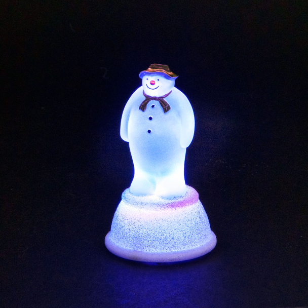 Battery Operated 8cm Colour Changing The Snowman Figure