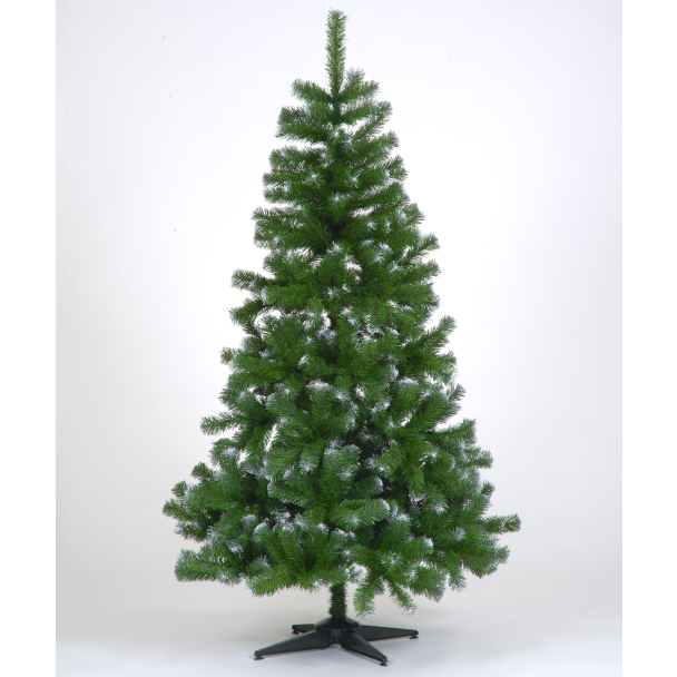 Slim Colorado Frosted Green Spruce Christmas Tree