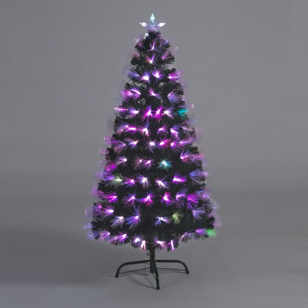 Colour Burst Multi Colour Fibre Optic Tree