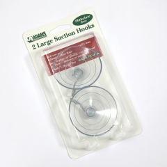 2 Large Suction Hooks for Wreath and Christmas Decorations