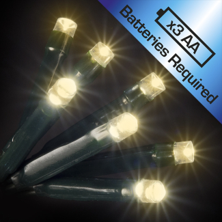 20 Battery Operated LED Static Lights