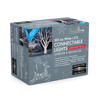 100 LED Connectable Lights Twinkling