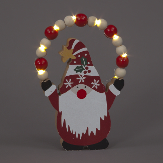 20cm Wooden Juggling Gonk Decoration