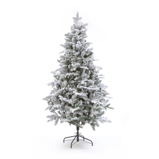 Diamond Lake Flocked PE Christmas Tree 