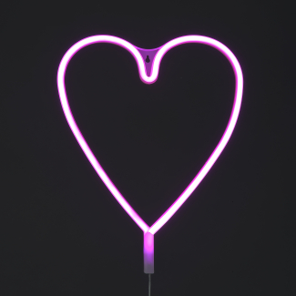 Heart Shaped Rope Light With LEDs