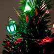 Victoriana Fibre Optic Branches with Lanterns