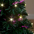 Zoom on Galaxy Fibre Optic Tree Lights and Branches